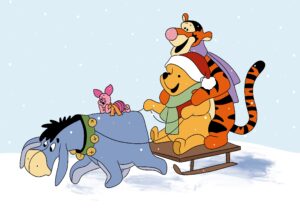 Winnie-The-Pooh Holiday Greeting Card - Image 2