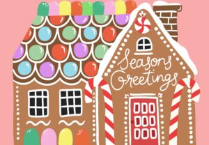 Gingerbread House Greeting Card - Image 2