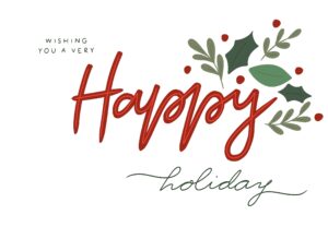 Happy Holidays Greeting Card - Image 2